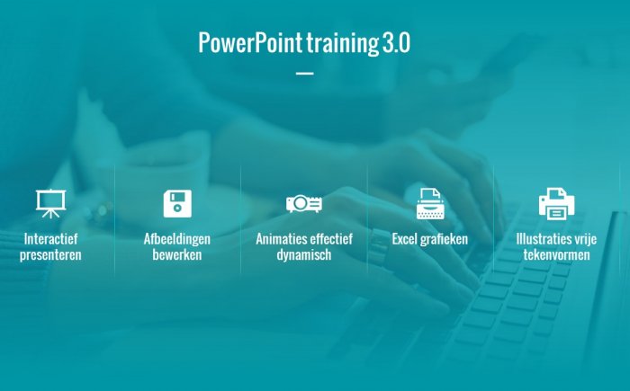 Werken met iconen - PowerPoint training