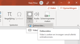 YouTube video in PowerPoint