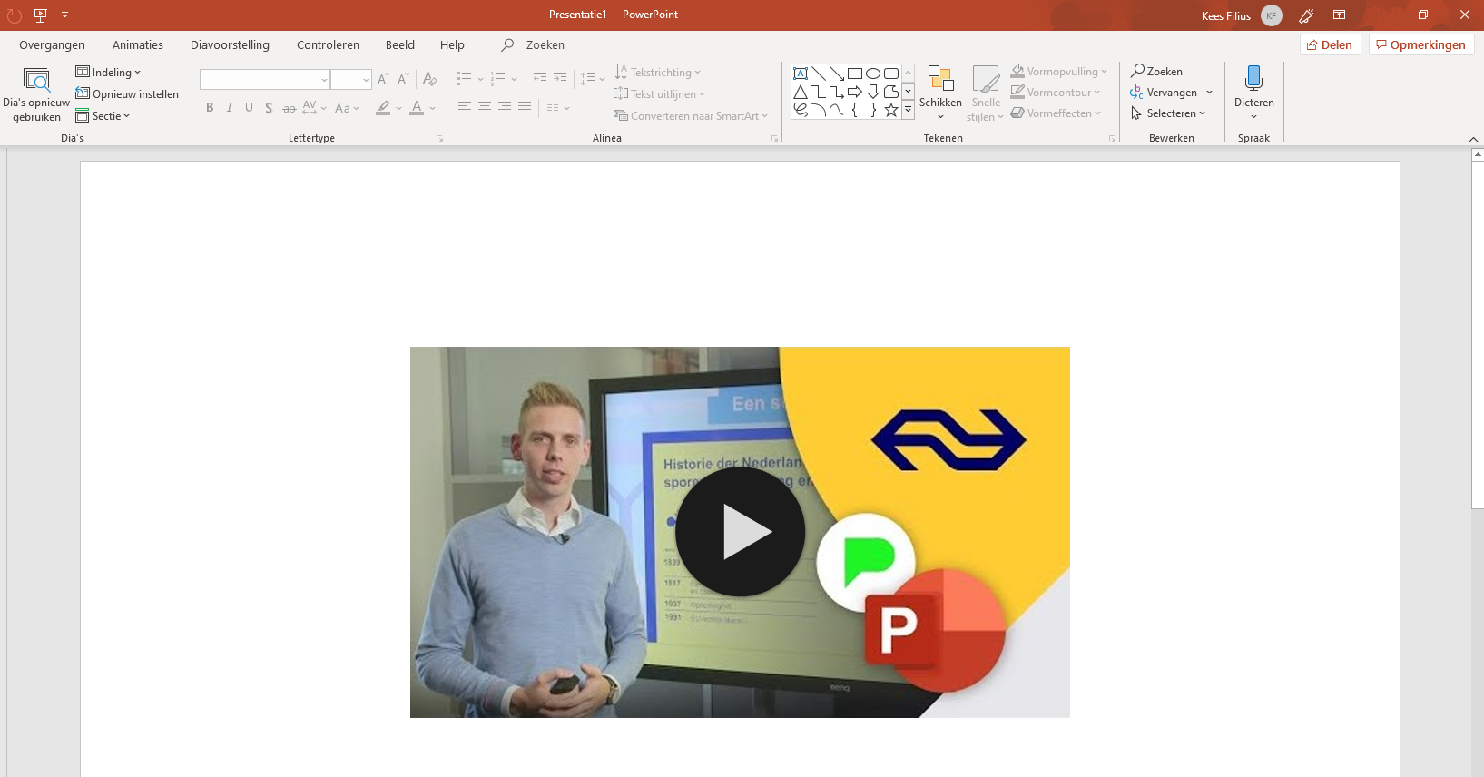 YouTube video in PowerPoint 3